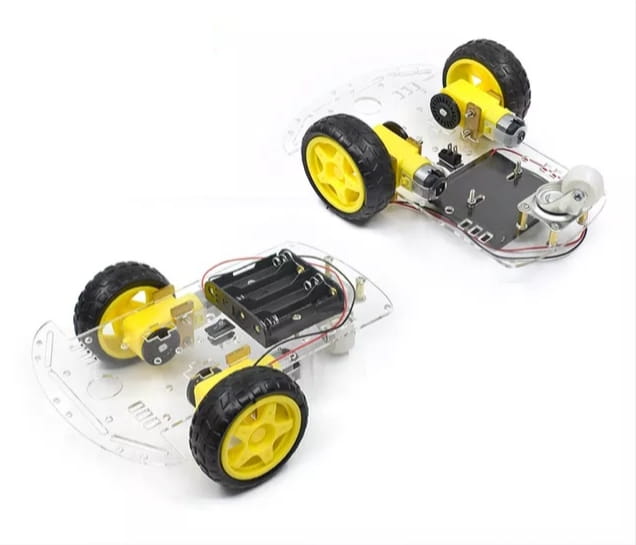 Kit de chassis de voiture arduino 2 roues  au Maroc