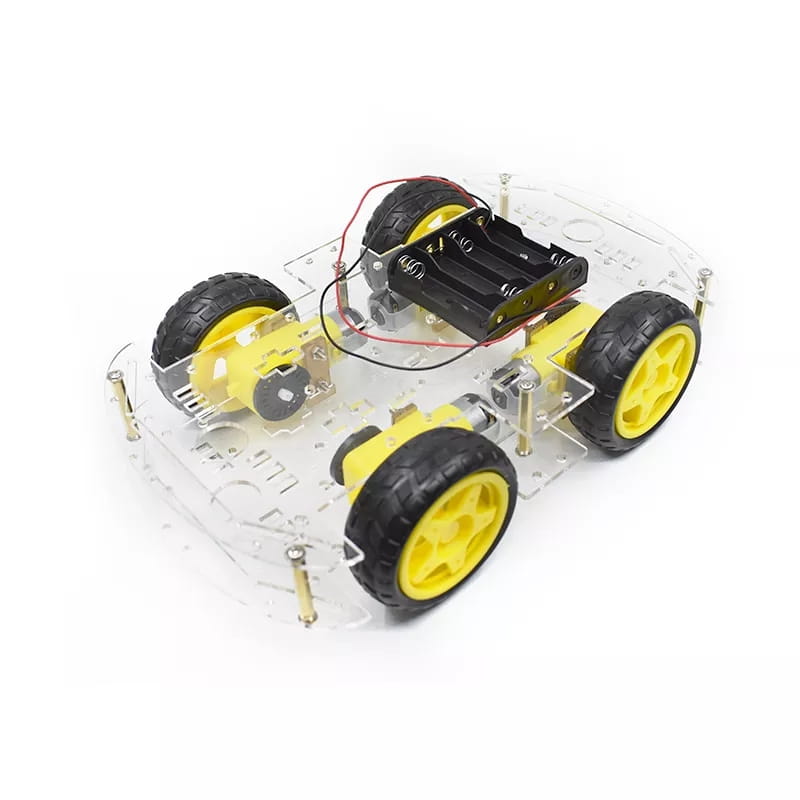 Kit de chassis de voiture arduino 4 roues  au Maroc