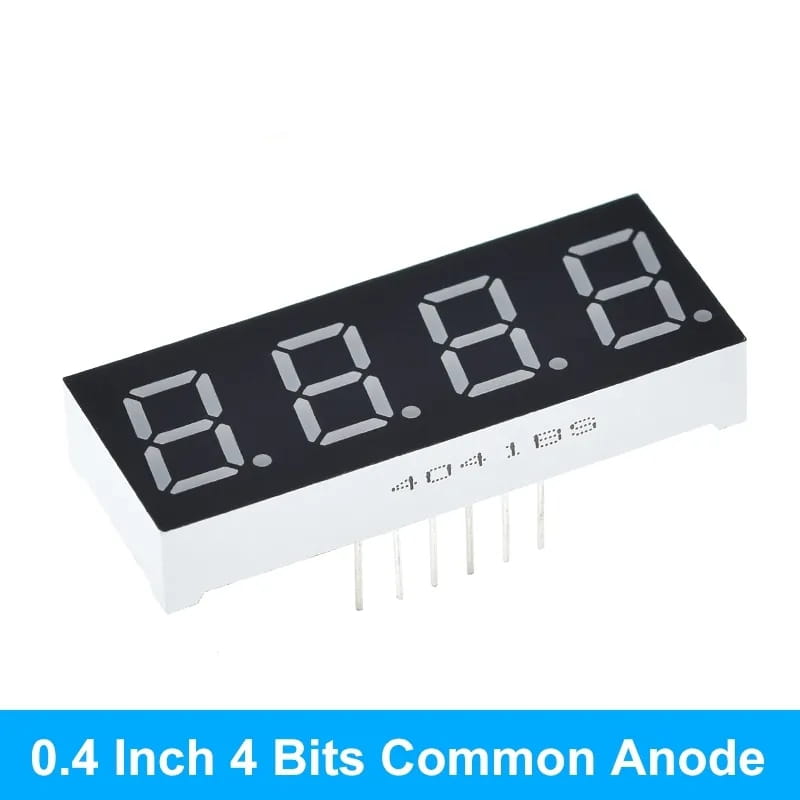 Afficheur 7 segment Anode/Cathode commune 4 chiffre 0,56 pouce a Taourirt