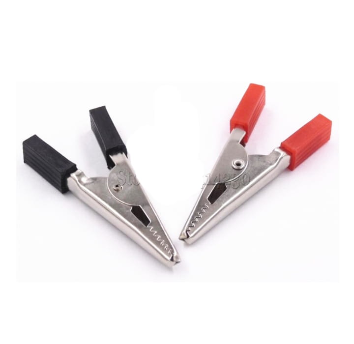 Sonde de test à poignée en plastique rouge et noir 2pcs a Berkane